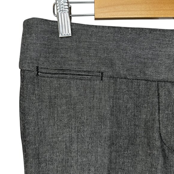 Loft "Marisa" Black and White houndstooth slim dress pant size 6 - Picture 5 of 12